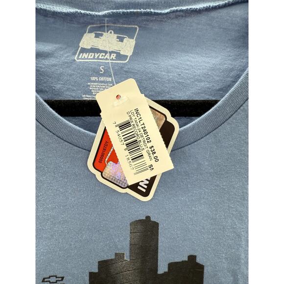 IndyCar Womens Tank Top Detroit Grand Prix Record 2024 Blue Size Small New - Picture 5 of 6